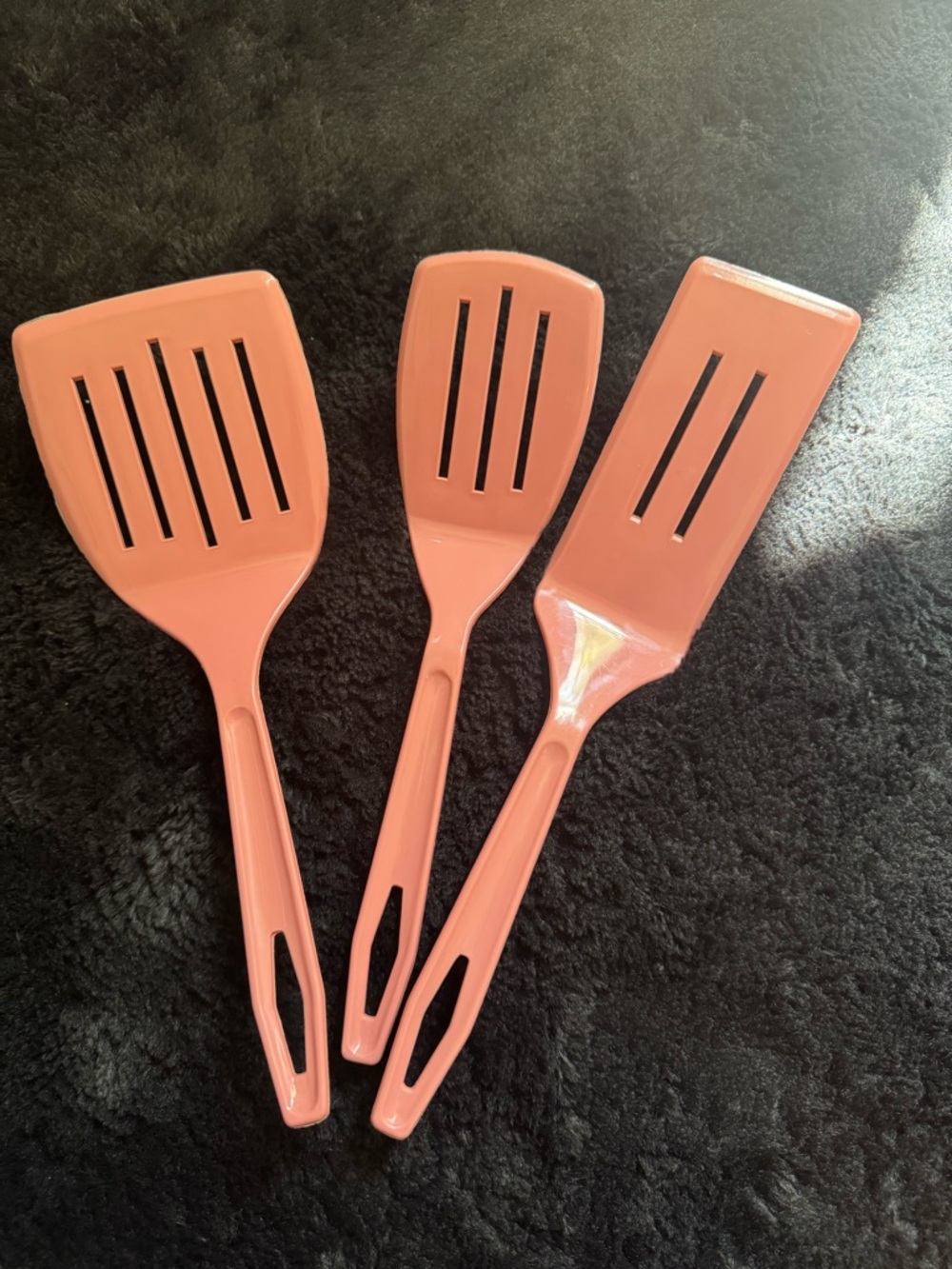 Vintage King Kraft pink spatulas